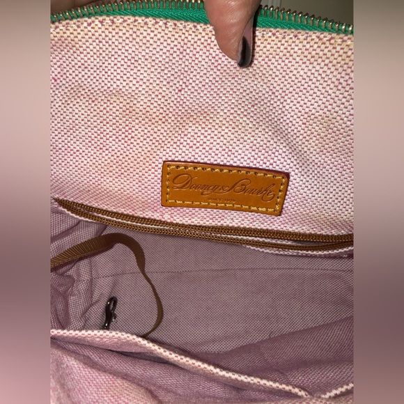 5 peice Dooney & Bourke Green Pebble Leather Satchel bundle - Picture 12 of 13